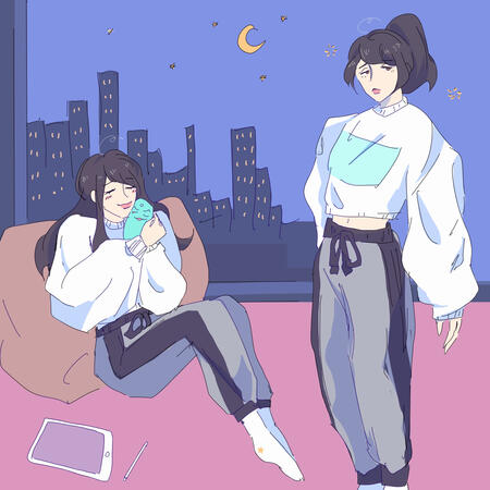 when i lived alone in the city