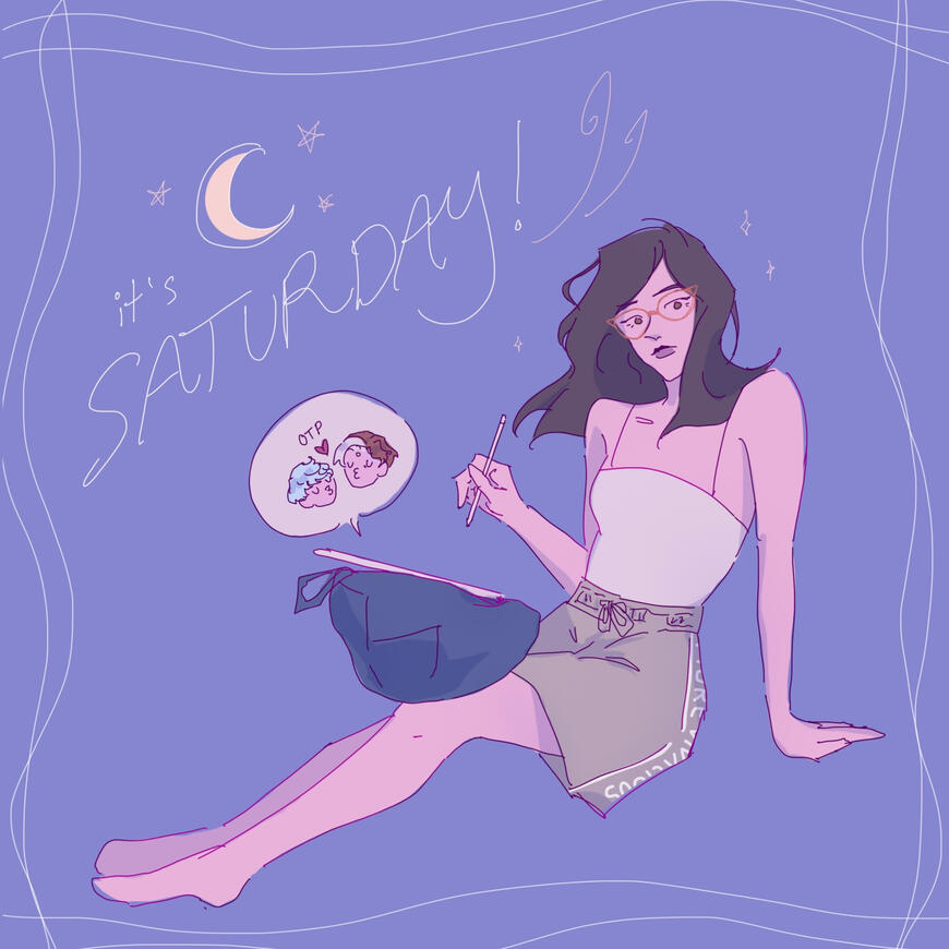 me on a typical saturday night